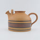 Jesper Packness Ceramic Teapot 1970s Danish Design Studio Ceramics Memphis Style