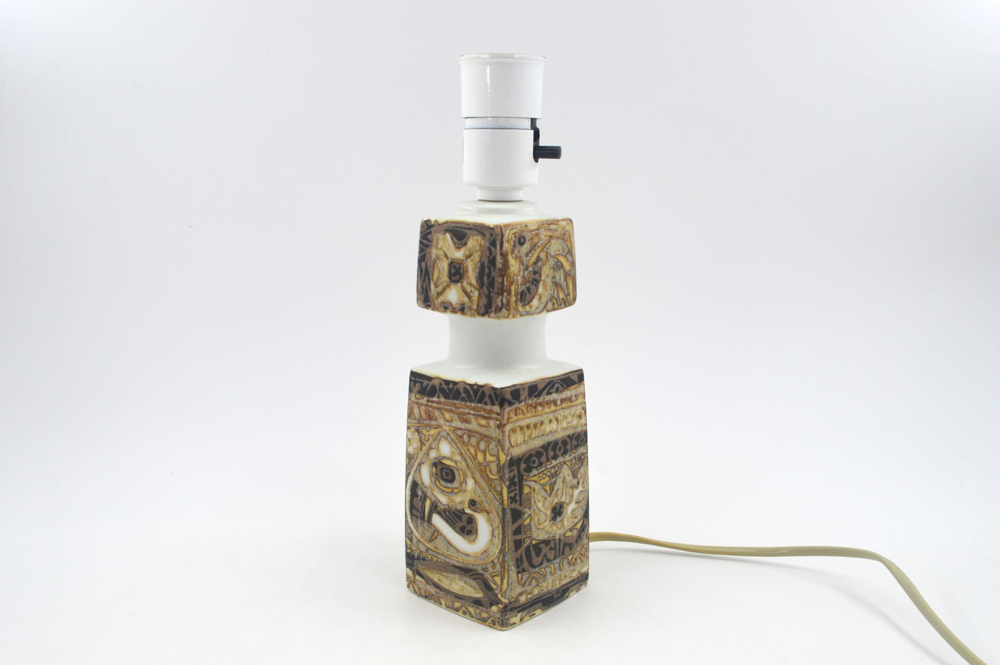 Vintage Fog & Mørup für Royal Copenhagen Tischlampe 92 7193 Nils Thorsson Baca Design Lampe 1960s Designklassiker - Mid-Century Danish Modern Design