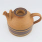 Jesper Packness Ceramic Teapot 1970s Danish Design Studio Ceramics Memphis Style