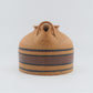 Jesper Packness Ceramic Teapot 1970s Danish Design Studio Ceramics Memphis Style