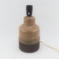 Mid-Century Robert Bentsen Danmark Studiokeramik Tischlampe 1960s dänische Brutalistische Kunstkeramik
