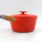 Großer Vintage Copco Denmark Gusseisen Topf Mid-Century Michael Lax Design 1960s dänisches Vintage Design Kochgeschirr – MCM Pop-Art Design