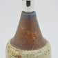 Mid-Century Sejer Unic Keramik Tischlampe Fridtjof Sejersen Danmark Studiokeramik Dänemark 1960s Brutalistische Dänische Keramik
