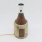 Mid-Century Sejer Unic Keramik Tischlampe Fridtjof Sejersen Danmark Studiokeramik Dänemark 1960s Brutalistische Dänische Keramik