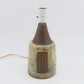 Mid-Century Sejer Unic Keramik Tischlampe Fridtjof Sejersen Danmark Studiokeramik Dänemark 1960s Brutalistische Dänische Keramik