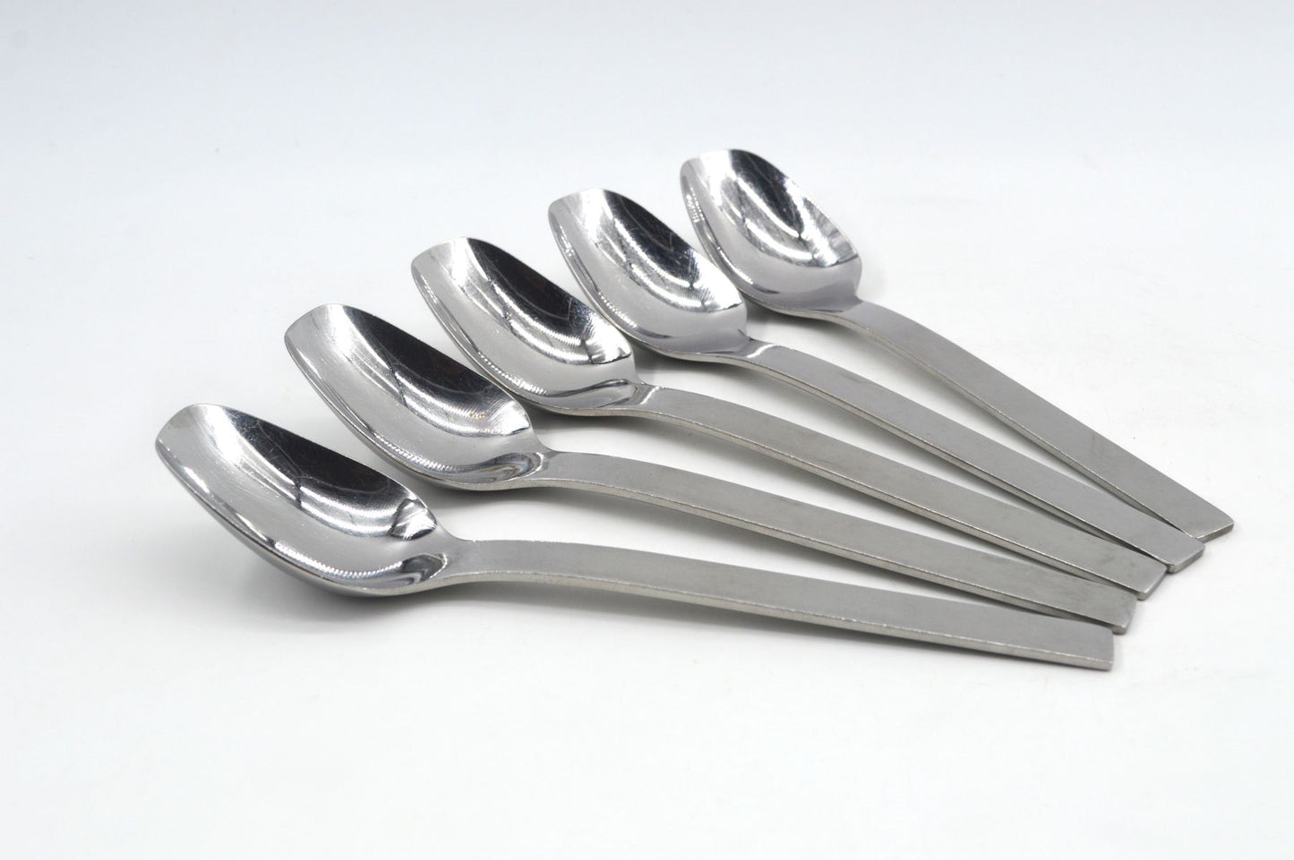 Vintage Rosenthal Studio Line Design Besteck - deutsches Mid Century Modern Besteck 1970er Jahre, Edelstahl gebürstet, Vintage Küchenbesteck