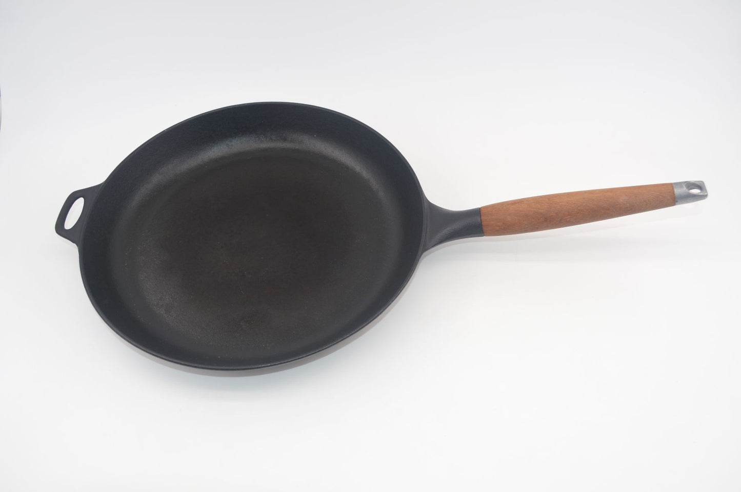 Große 30cm Copco Denmark Gusseisen Pfanne 7303 Mid-Century Michael Lax Design 1960s dänisches Vintage Design Kochgeschirr – MCM-Designklassiker