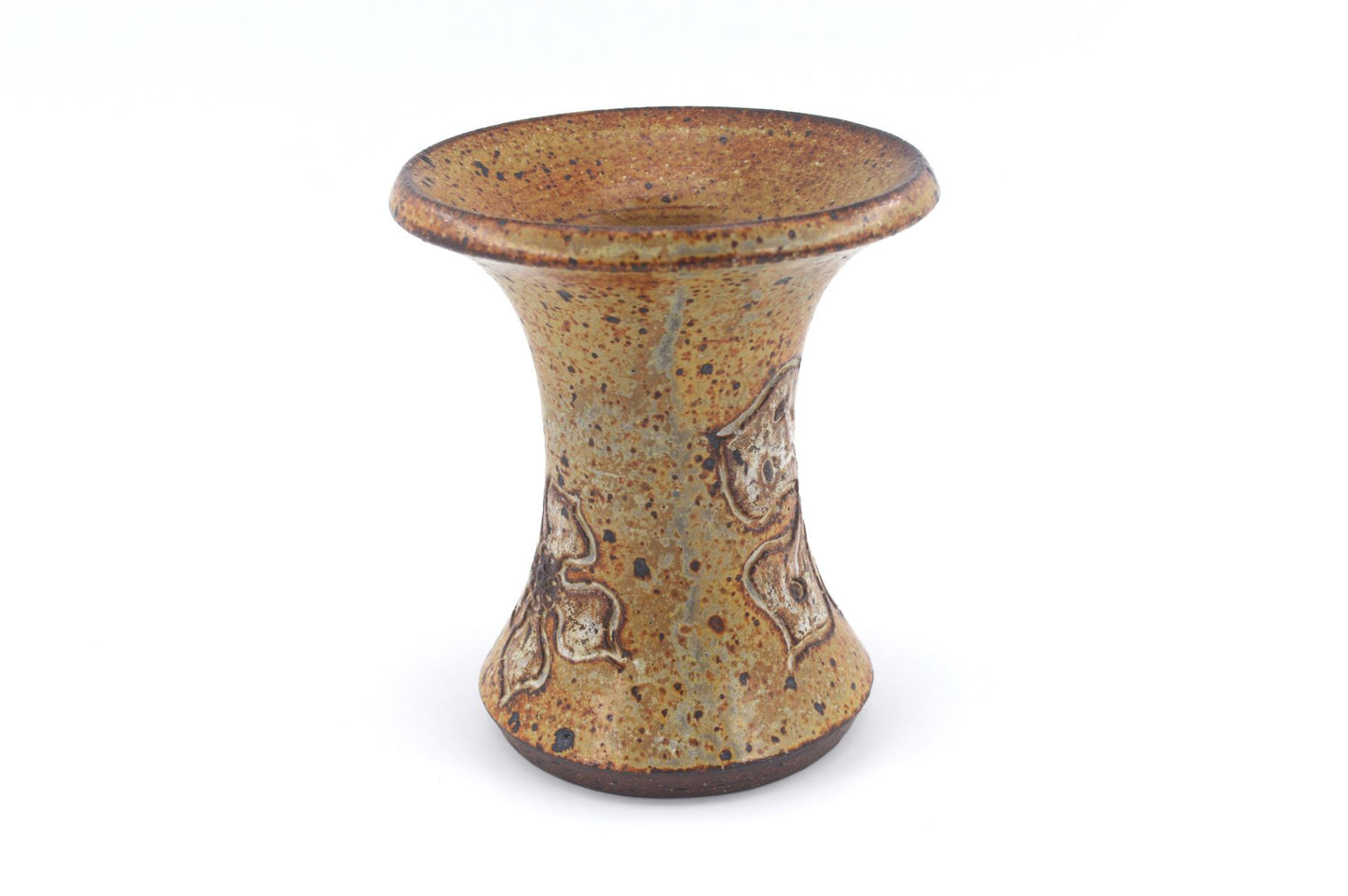 Mid-Century Mette Lokke Stiil Danmark Studiokeramik Vase Unikat 1970er Jahre handgefertigte dänische Brutalistische Kunstkeramik MCM Art
