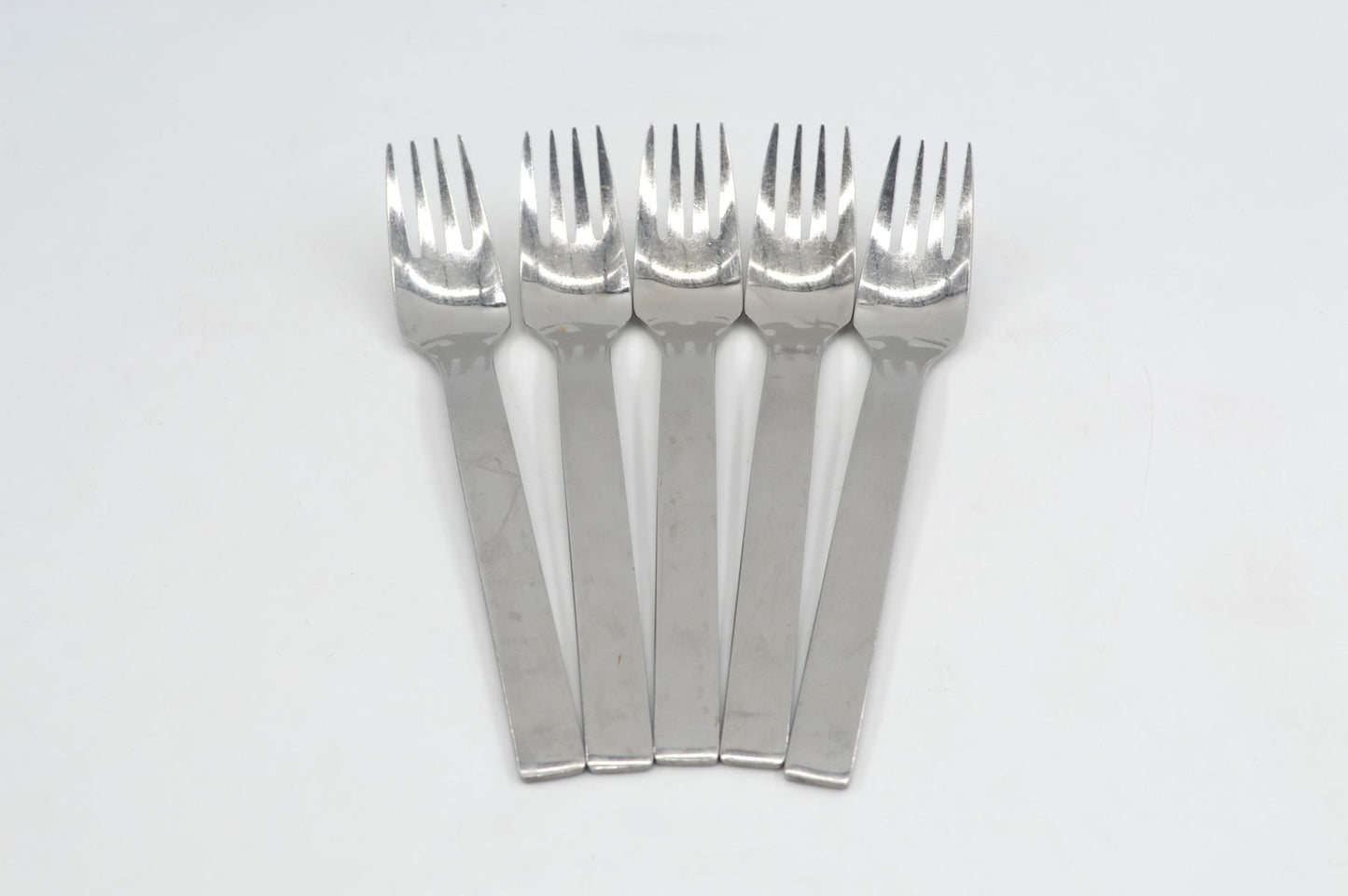 Vintage Rosenthal Studio Line Design Besteck - deutsches Mid Century Modern Besteck 1970er Jahre, Edelstahl gebürstet, Vintage Küchenbesteck