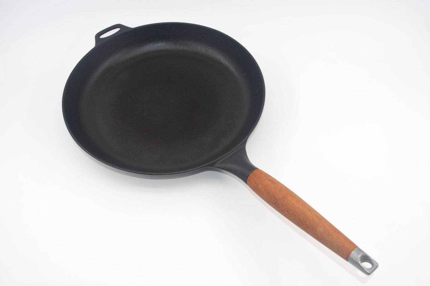 Große 30cm Copco Denmark Gusseisen Pfanne 7303 Mid-Century Michael Lax Design 1960s dänisches Vintage Design Kochgeschirr – MCM-Designklassiker