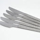 Vintage Rosenthal Studio Line Design Besteck - deutsches Mid Century Modern Besteck 1970er Jahre, Edelstahl gebürstet, Vintage Küchenbesteck