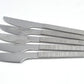 Vintage Rosenthal Studio Line Design Besteck - deutsches Mid Century Modern Besteck 1970er Jahre, Edelstahl gebürstet, Vintage Küchenbesteck