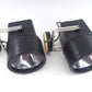 Louis Poulsen Denmark Schwarze „Storebror“ Unispot Wand-/Deckenlampen Nr. 48500 - dänisches MCM Industrie Designklassiker 1970er Jahre – dänische Designlampen