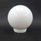 Dänische Nordisk Solar Mid-Century Badezimmer Lampen – 1960s Bauhaus Design Kugellampen mit Milchglas Lampenschirm – 1960s Kugel Design Wandlampen