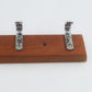 1960s Mid-Century Design Teakholz Wandhaken Handarbeit Denmark