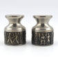 Mid-Century Viking Design Norsk Tinn Pewter Zinn Kerzenhalter 1960s