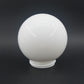 Dänische Nordisk Solar Mid-Century Badezimmer Lampen – 1960s Bauhaus Design Kugellampen mit Milchglas Lampenschirm – 1960s Kugel Design Wandlampen