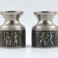 Mid-Century Viking Design Norsk Tinn Pewter Zinn Kerzenhalter 1960s