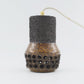 Dänische brutalistische Mid-Century Modern Hängelampe Danish Design Lampe 1960s handgearbeitete Brutalistische Studiokeramik