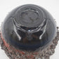 Große Mid-Century Glit Iceland Lava Studiokeramik Vase 1960s Fat-Lava Ragnar Kjartansson Design handgearbeitete isländische Kunstkeramik