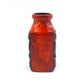 WGP Bay Keramik Fat-Lava Keramik Vase 984-20 Bodo Mans Design 1960s westdeutsches Design rote- und blaue Fat-Lava Glasur Pop-Art Design