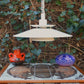 Mid-Century Design Light AS Denmark Model „Thai“ Hängelampe 1980s Vintage Dänische Designlampe / Pendantlampe