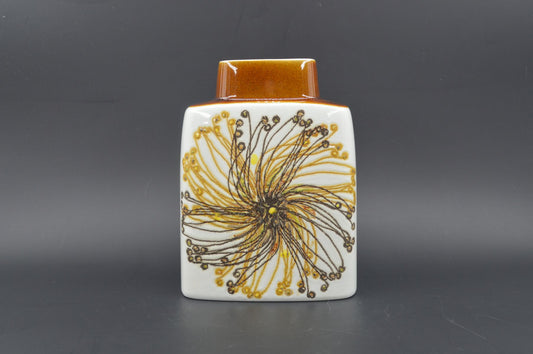 Royal Copenhagen Dänemark Vintage Fajance Vase Ellen Malmer Design 635/3121, Danish Design 1970er Jahre Baca Serie MCM Designklassiker