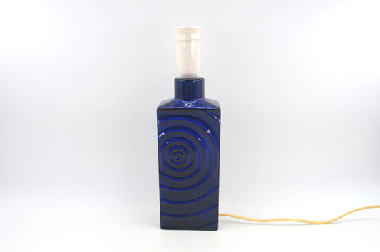 Seltene Vintage Steuler Zyklon Keramik Lampe 264/25 Cari Zalloni Design 1960s westdeutscher MCM Fat-Lava Designklassiker WGP Keramik