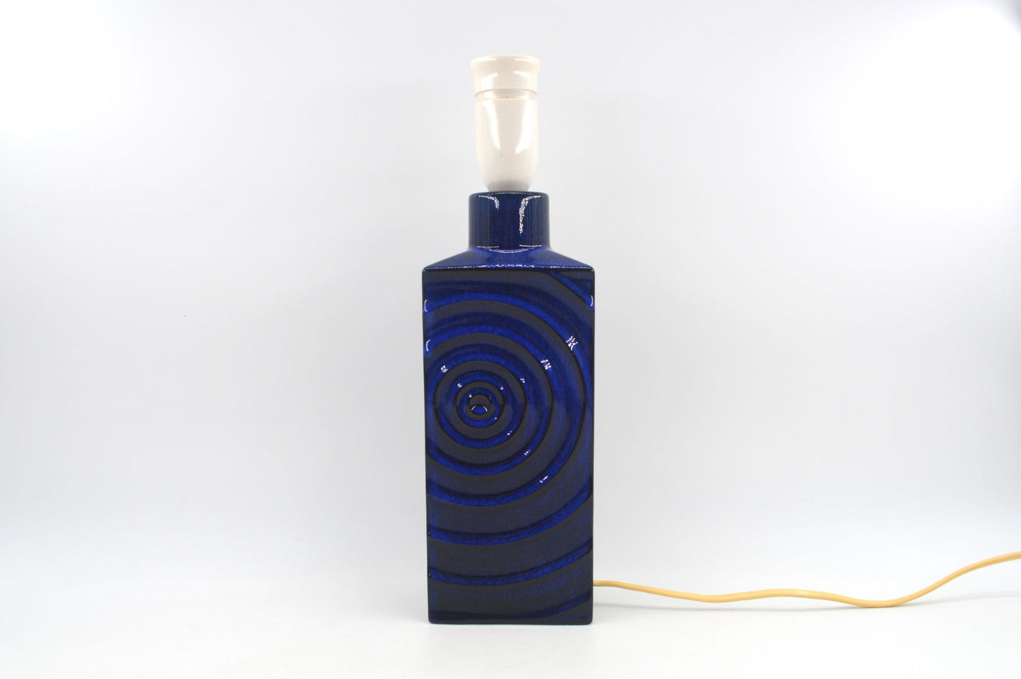 Seltene Vintage Steuler Zyklon Keramik Lampe 264/25 Cari Zalloni Design 1960s westdeutscher MCM Fat-Lava Designklassiker WGP Keramik