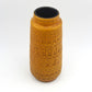 WGP Scheurich Fat-Lava Keramik Vase 260-22 „Inka“ 1960s westdeutsches Mid-Century Modern Design