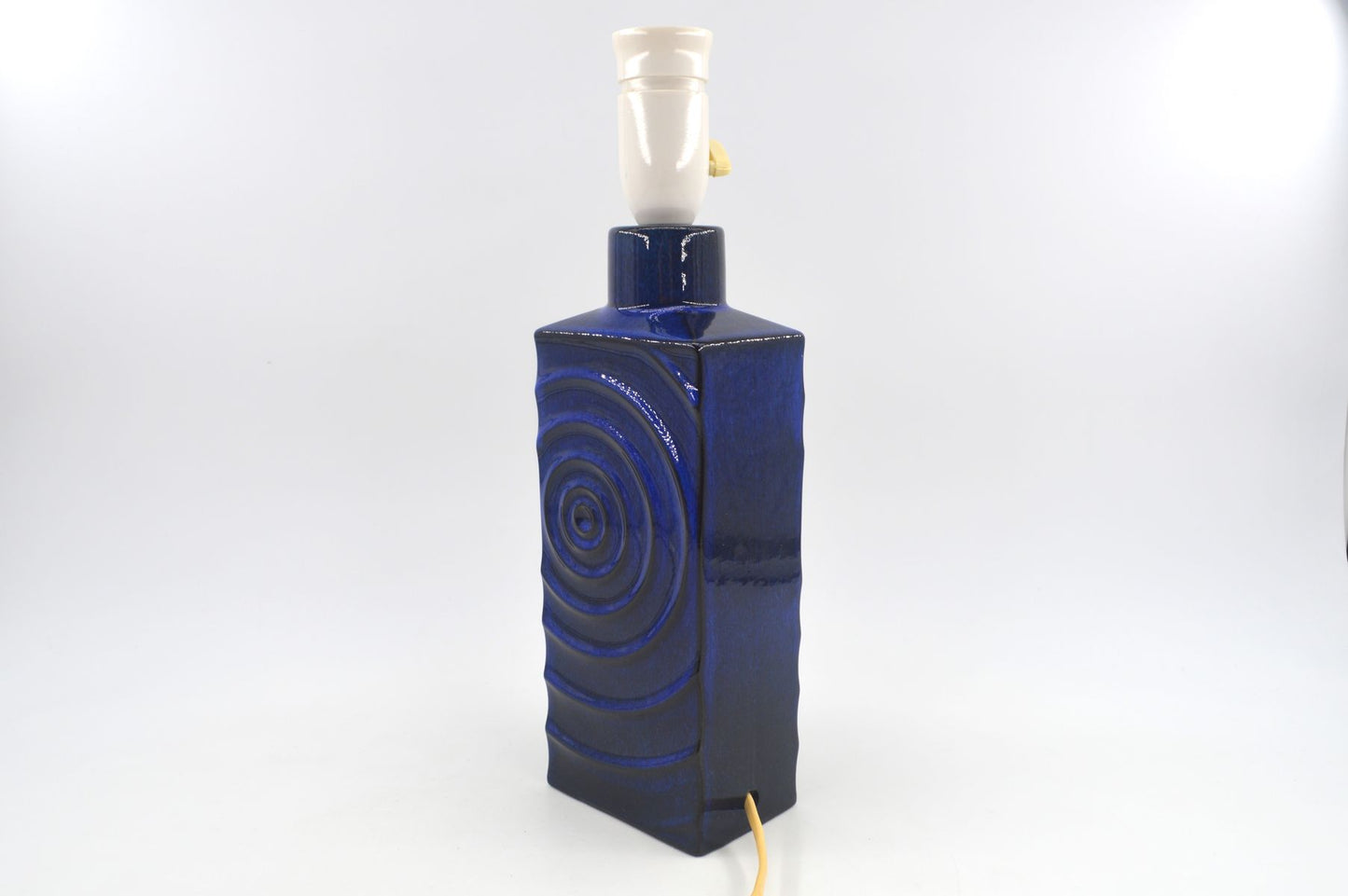 Seltene Vintage Steuler Zyklon Keramik Lampe 264/25 Cari Zalloni Design 1960s westdeutscher MCM Fat-Lava Designklassiker WGP Keramik