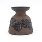 Seltene Birthe Sahl Halvrimmen Dänemark Studiokeramik Vase 1970s Danish Modern Design – handgearbeitete zeitgenössische dänische Kunstkeramik