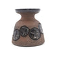 Seltene Birthe Sahl Halvrimmen Dänemark Studiokeramik Vase 1970s Danish Modern Design – handgearbeitete zeitgenössische dänische Kunstkeramik