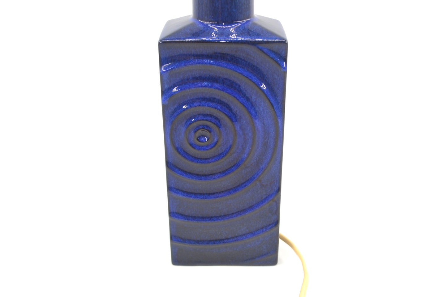 Seltene Vintage Steuler Zyklon Keramik Lampe 264/25 Cari Zalloni Design 1960s westdeutscher MCM Fat-Lava Designklassiker WGP Keramik