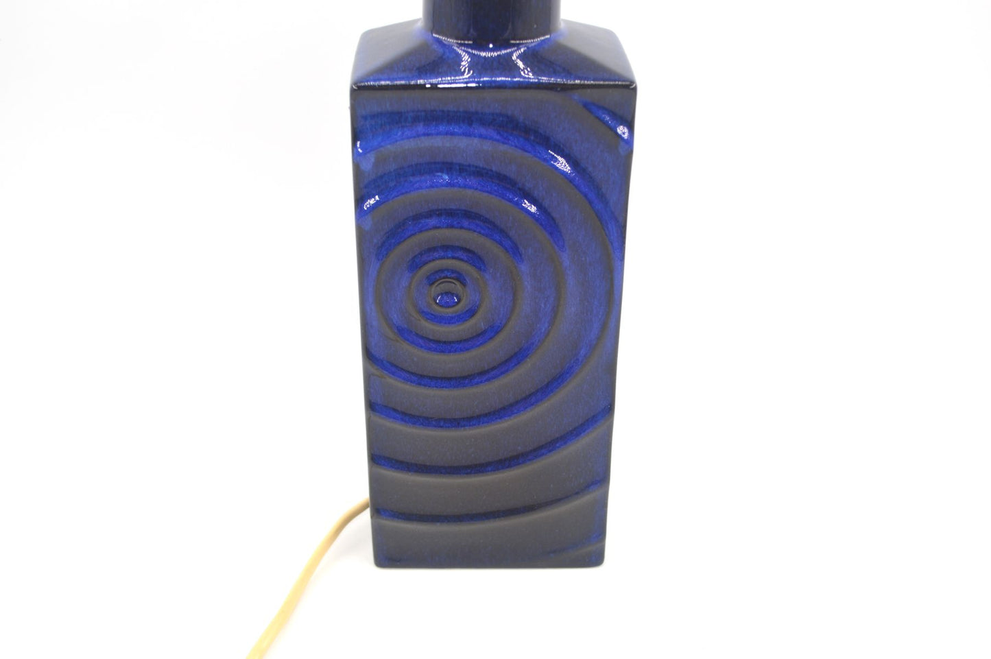 Seltene Vintage Steuler Zyklon Keramik Lampe 264/25 Cari Zalloni Design 1960s westdeutscher MCM Fat-Lava Designklassiker WGP Keramik