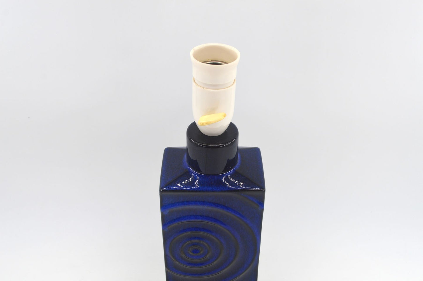 Seltene Vintage Steuler Zyklon Keramik Lampe 264/25 Cari Zalloni Design 1960s westdeutscher MCM Fat-Lava Designklassiker WGP Keramik