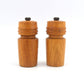 Mid-Century Falle Uldall Dane Wood Denmark Holz Salz und Pfeffer Mühlen 1960s Danish Modern Design