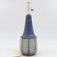 Maritime Vintage Marianne Starck für Michael Andersen Bornholm geometrische Studiokeramik Tischlampe 9609 MCM Design Dänemark 1960s Danish Modern handgearbeitete Kunstkeramik