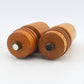 Mid-Century Falle Uldall Dane Wood Denmark Holz Salz und Pfeffer Mühlen 1960s Danish Modern Design