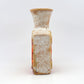 Ornamentale WGP Übelacker Keramik 1461/22 Fat-Lava Design Keramik Vase 1960s West German rote Fat-Lava Glasur Pop-Art Design