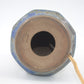 Maritime Vintage Marianne Starck für Michael Andersen Bornholm geometrische Studiokeramik Tischlampe 9609 MCM Design Dänemark 1960s Danish Modern handgearbeitete Kunstkeramik