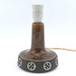 Mid-Century Frank Keramik Denmark Lampe 1970s Fat-Lava Danish Design