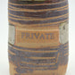 Große Tue Poulsen Denmark Likör Flasche brutalistische Studiokeramik Dänemark 1960s Danish Mid-Century Modern Design
