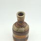 Große Tue Poulsen Denmark Likör Flasche brutalistische Studiokeramik Dänemark 1960s Danish Mid-Century Modern Design