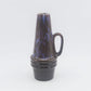 WGP Scheurich Keramik Vase 400/22 Heinz Siery Design 1970s Mid-Century Designklassiker Fat Lava/ Popart Design