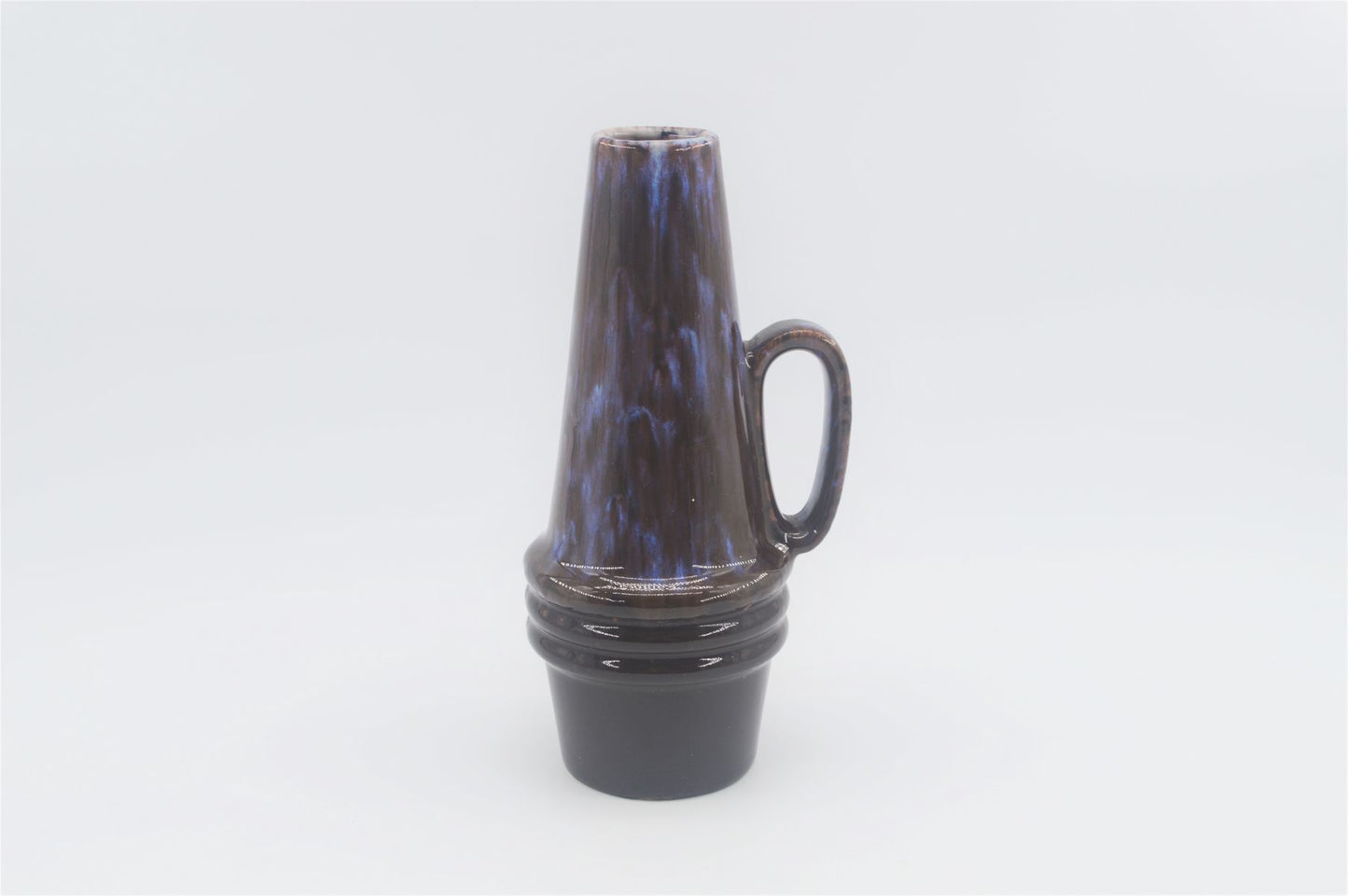 WGP Scheurich Keramik Vase 400/22 Heinz Siery Design 1970s Mid-Century Designklassiker Fat Lava/ Popart Design
