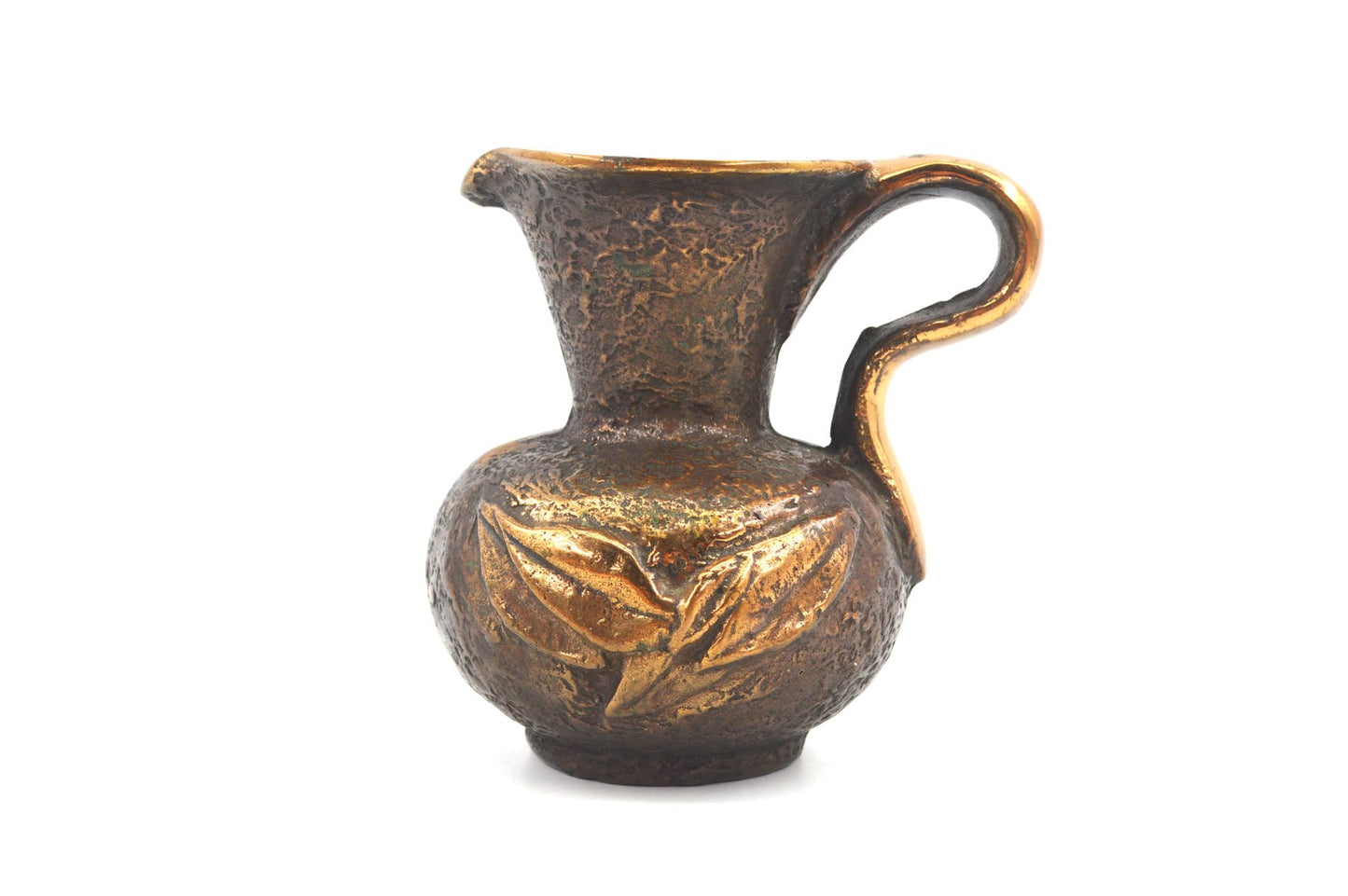Horst Dalbeck skulpturale Mid-Century Brutalismus Bronze Vase 1960s Brutalistisches Design - Handarbeit