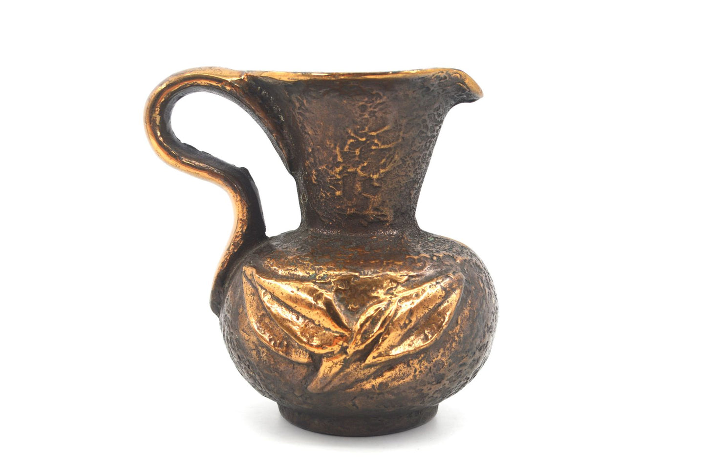 Horst Dalbeck skulpturale Mid-Century Brutalismus Bronze Vase 1960s Brutalistisches Design - Handarbeit