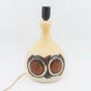 Unikat Bente Jessen Denmark Studiokeramik Tischlampe 1970s Danish Modern Design Dänische Moderne Kunst
