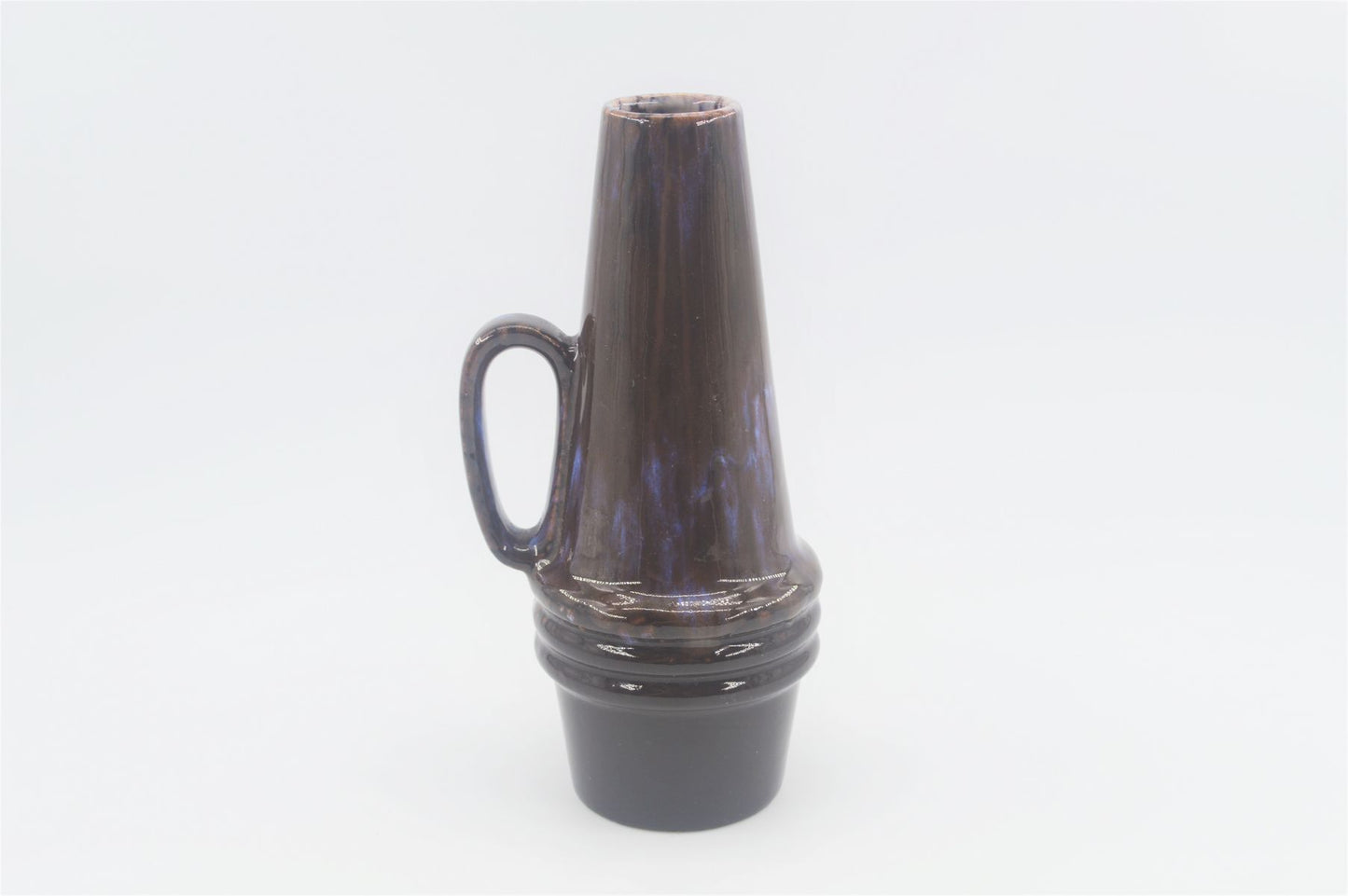 WGP Scheurich Keramik Vase 400/22 Heinz Siery Design 1970s Mid-Century Designklassiker Fat Lava/ Popart Design